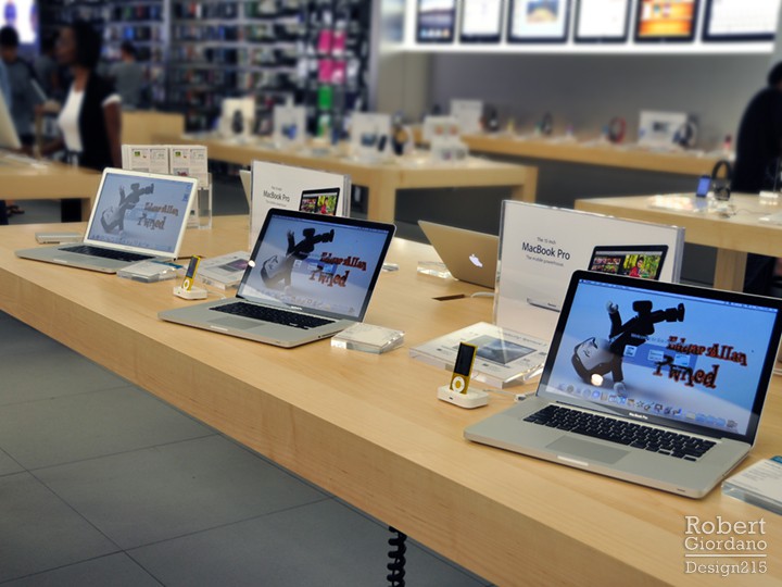 Apple Store gets Pwned