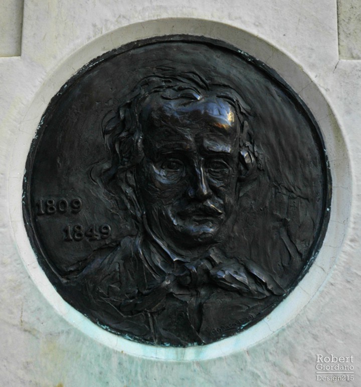 Poe grave detail