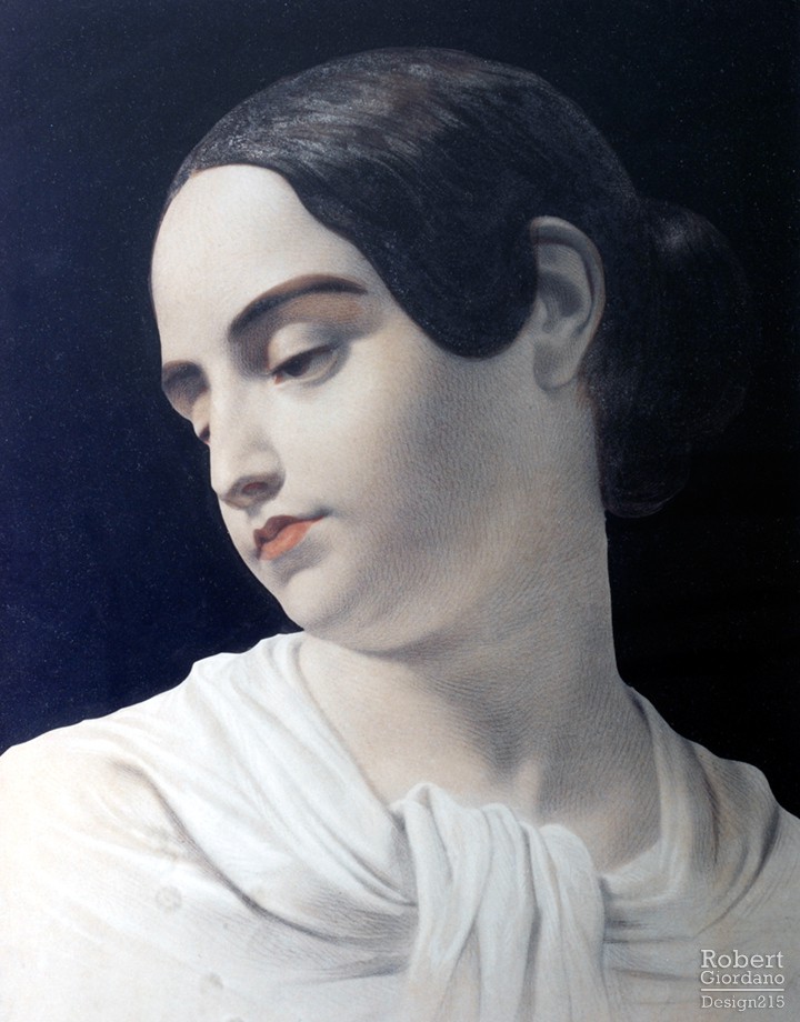 Virginia Poe, "Death Portrait"